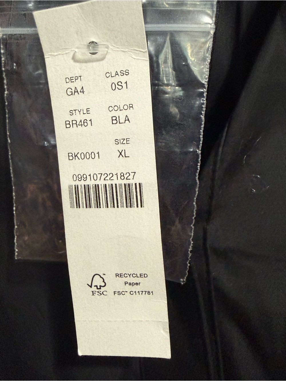 J.Crew Ruffle Hem Shirt Dress in Cotton Poplin Black Size XL NWT - Picture 4 of 7